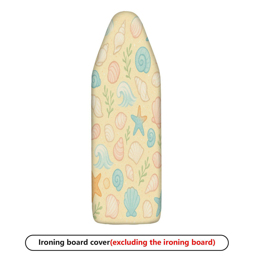 1-Piece Seashell Ocean Starfish  Ironing Board Cover, Universal Size, Without Board