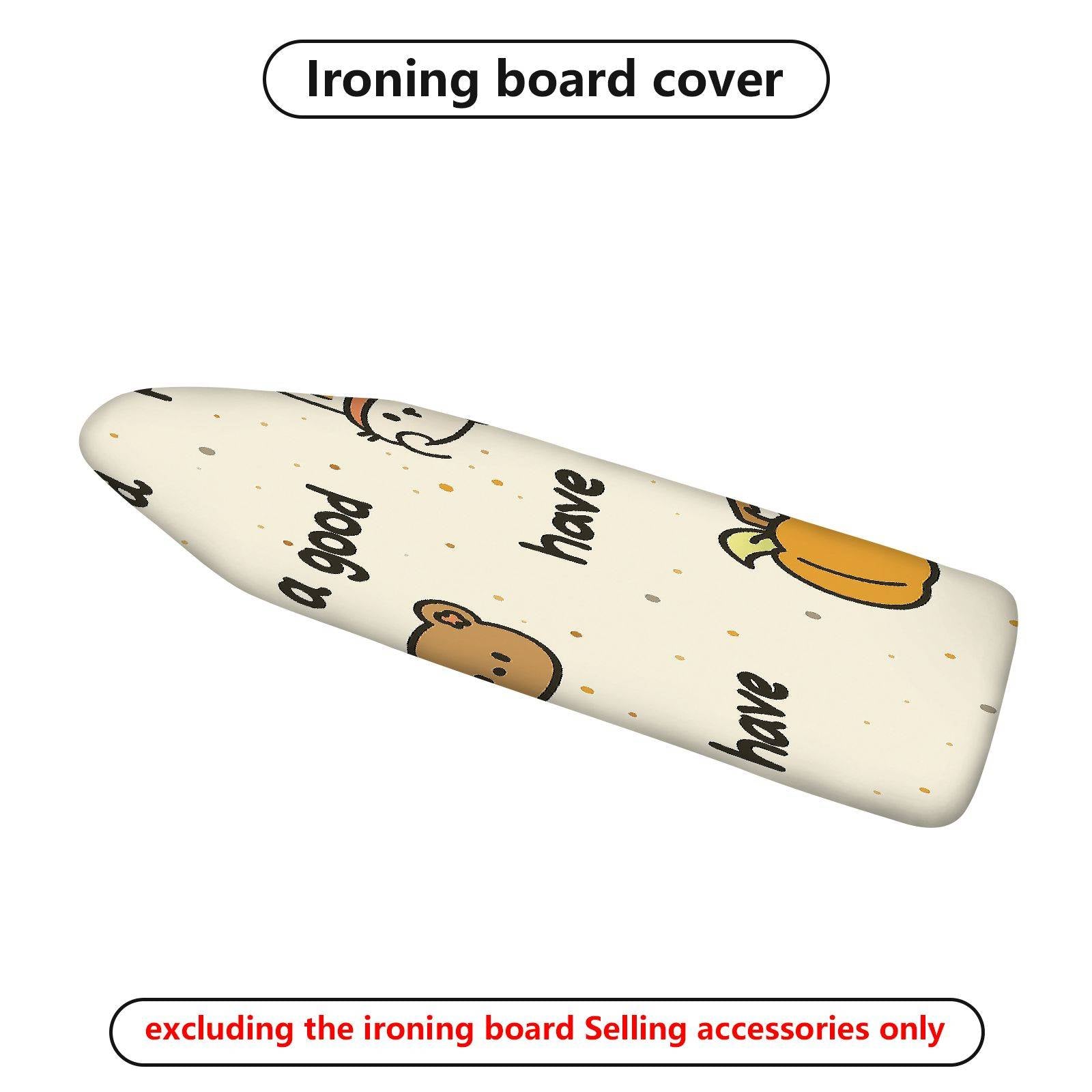 1-Piece bear print  animals text  Ironing Board Cover, Universal Size, Without Board