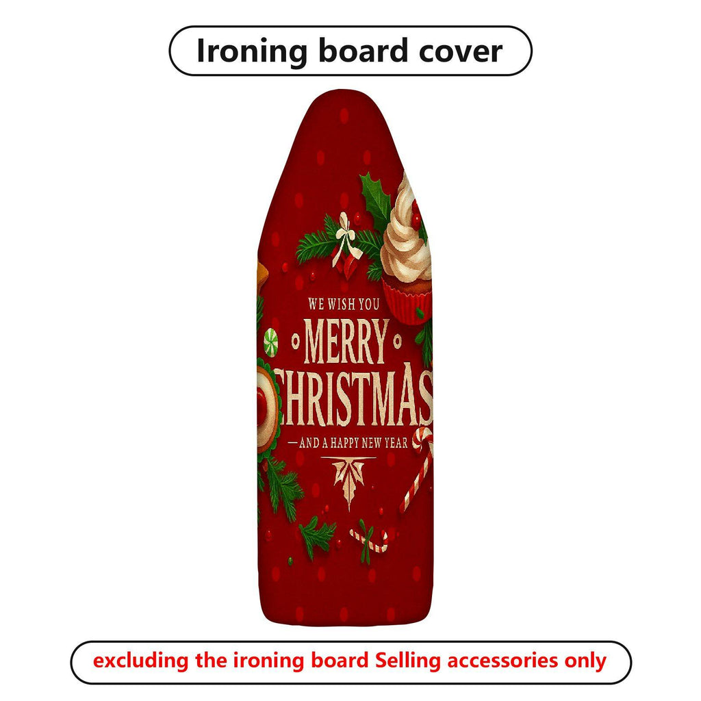 1-Piece Christmas Holiday Festive  Ironing Board Cover, Universal Size, Without Board
