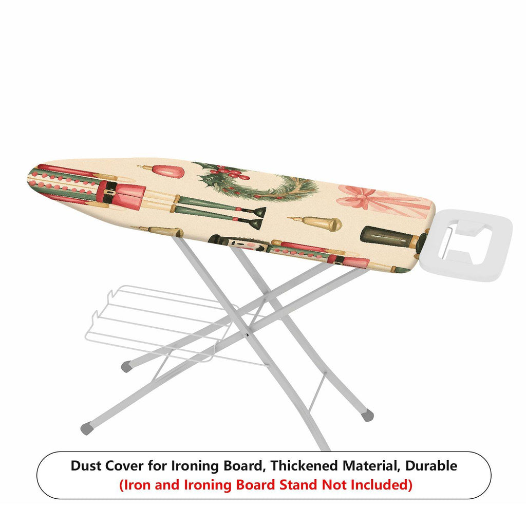 1-Piece Nutcracker Festive Christmas  Ironing Board Cover, Universal Size, Without Board