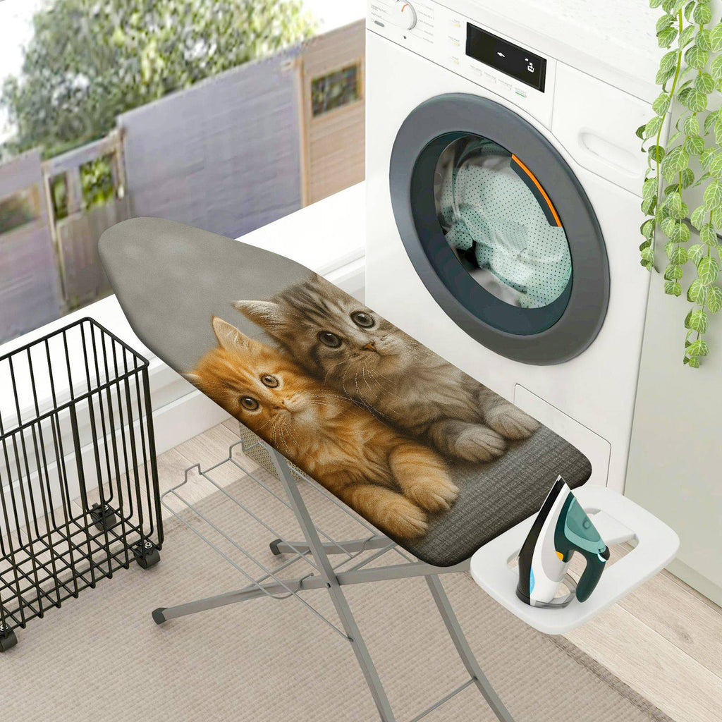 1-Piece Cute Cat Kitten Animal  Ironing Board Cover, Universal Size, Without Board