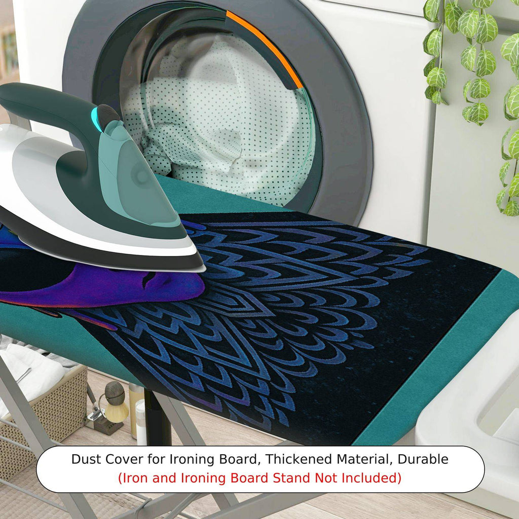 1-Piece Alien Space Galaxy  Ironing Board Cover, Universal Size, Without Board