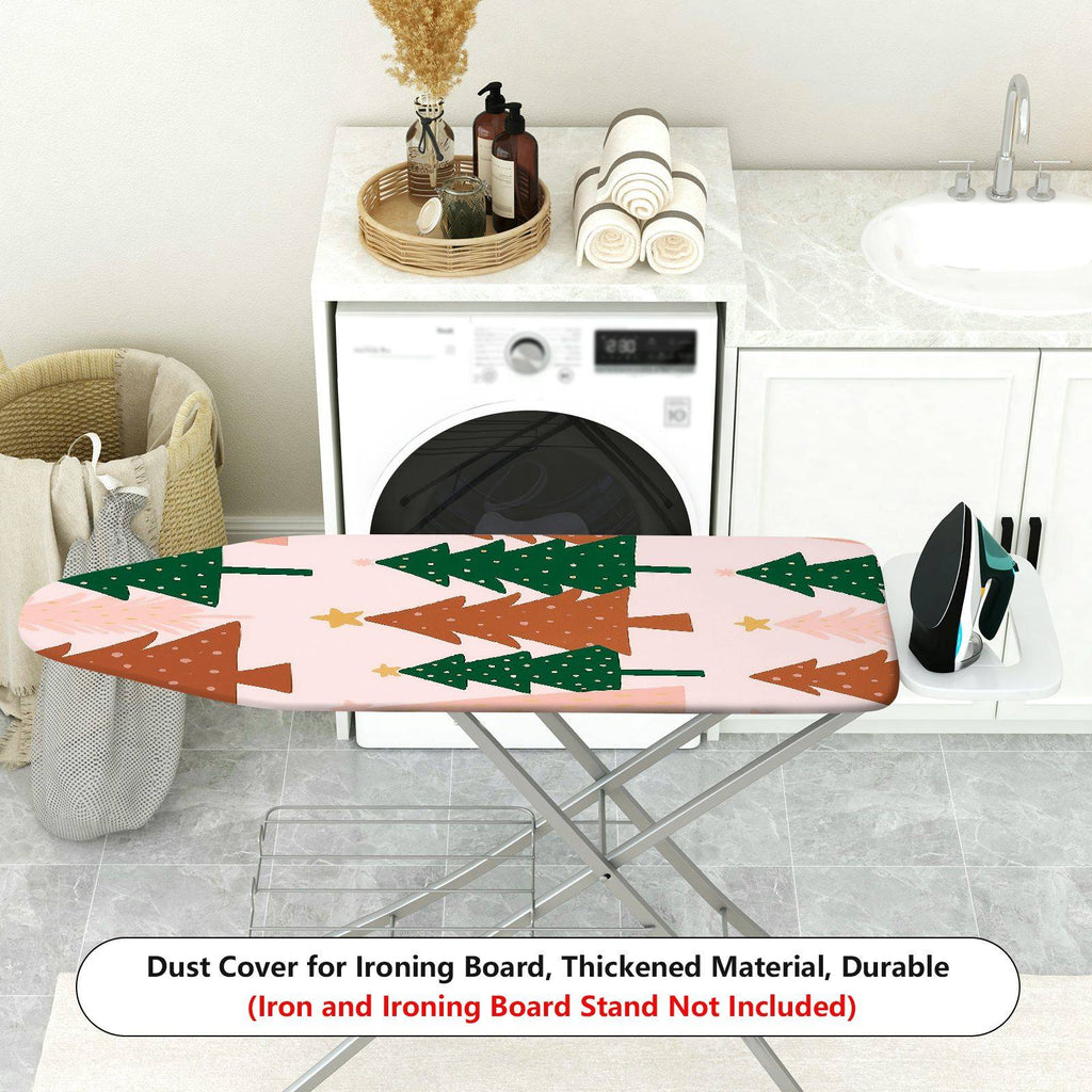 1-Piece Christmas Tree Star Pattern  Ironing Board Cover, Universal Size, Without Board