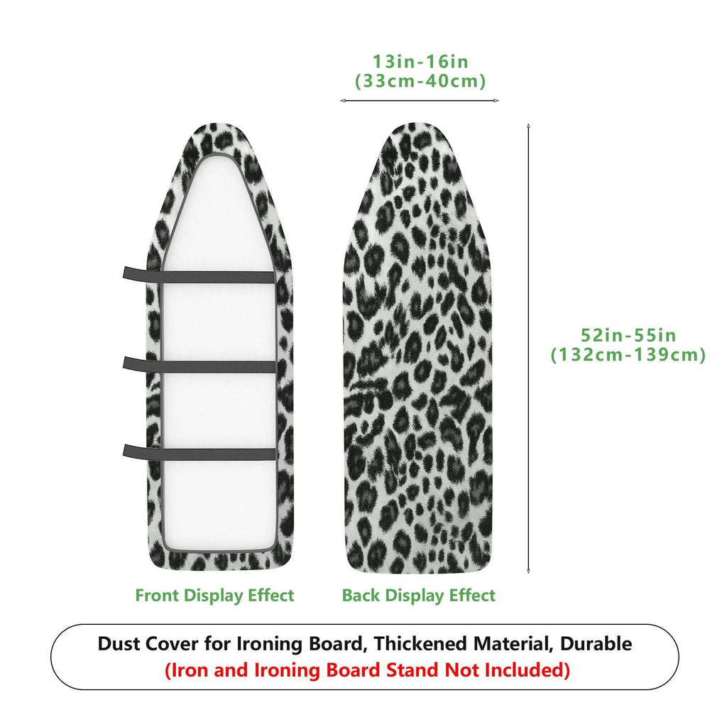 1-Piece Leopard Print Animal Pattern Stylish  Ironing Board Cover, Universal Size, Without Board