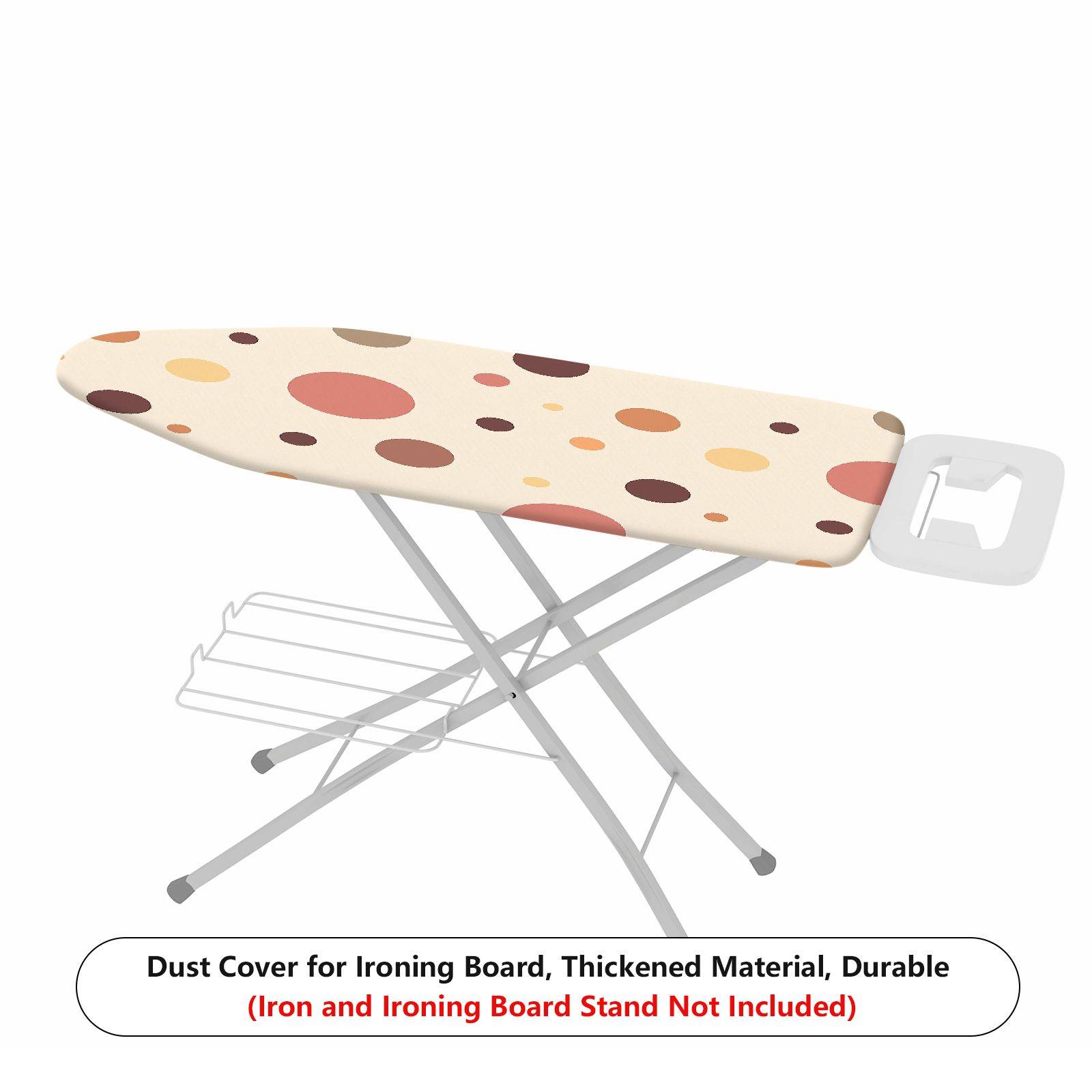 1-Piece Polka Dot Geometric Retro  Ironing Board Cover, Universal Size, Without Board