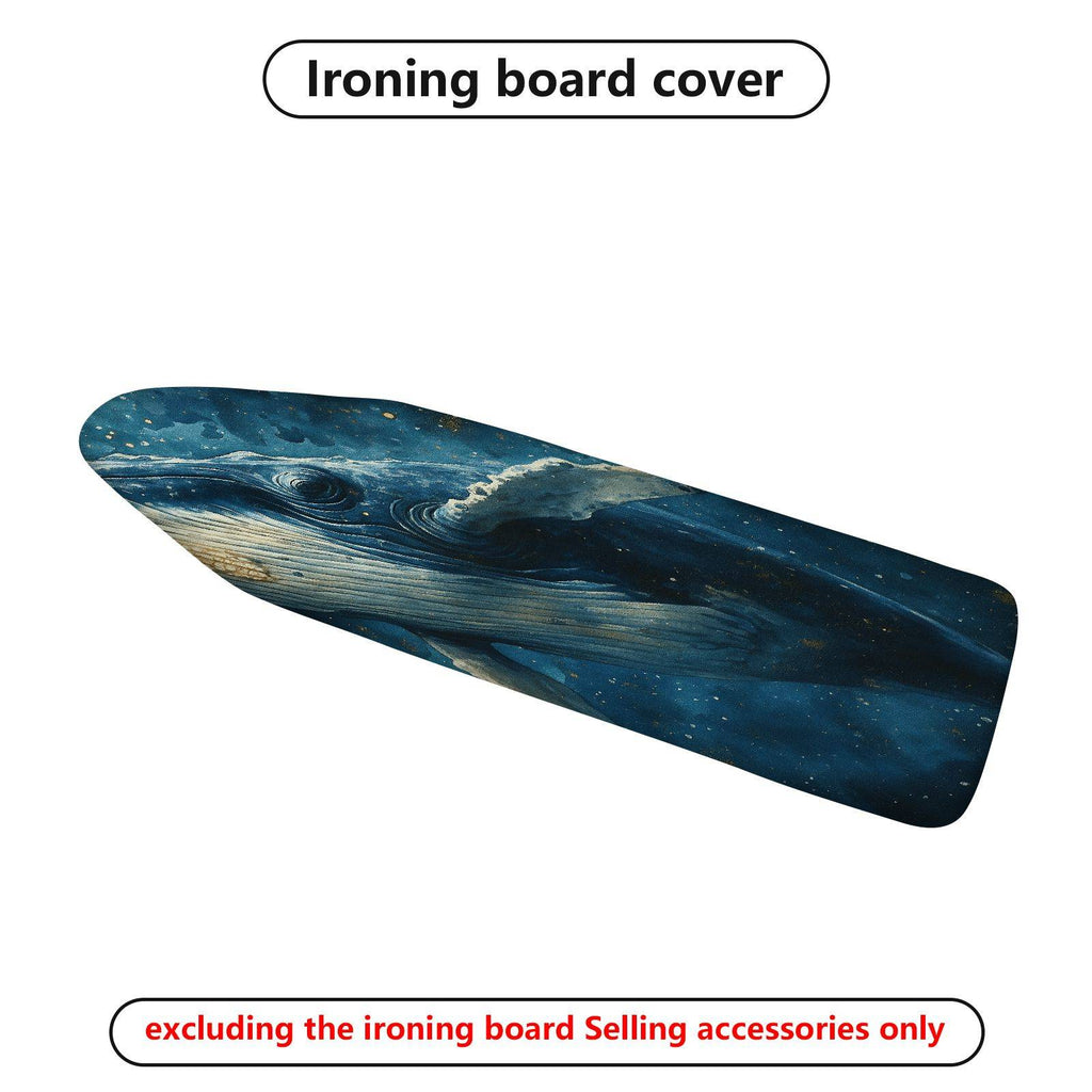 1-Piece Whale Ocean Starry  Ironing Board Cover, Universal Size, Without Board
