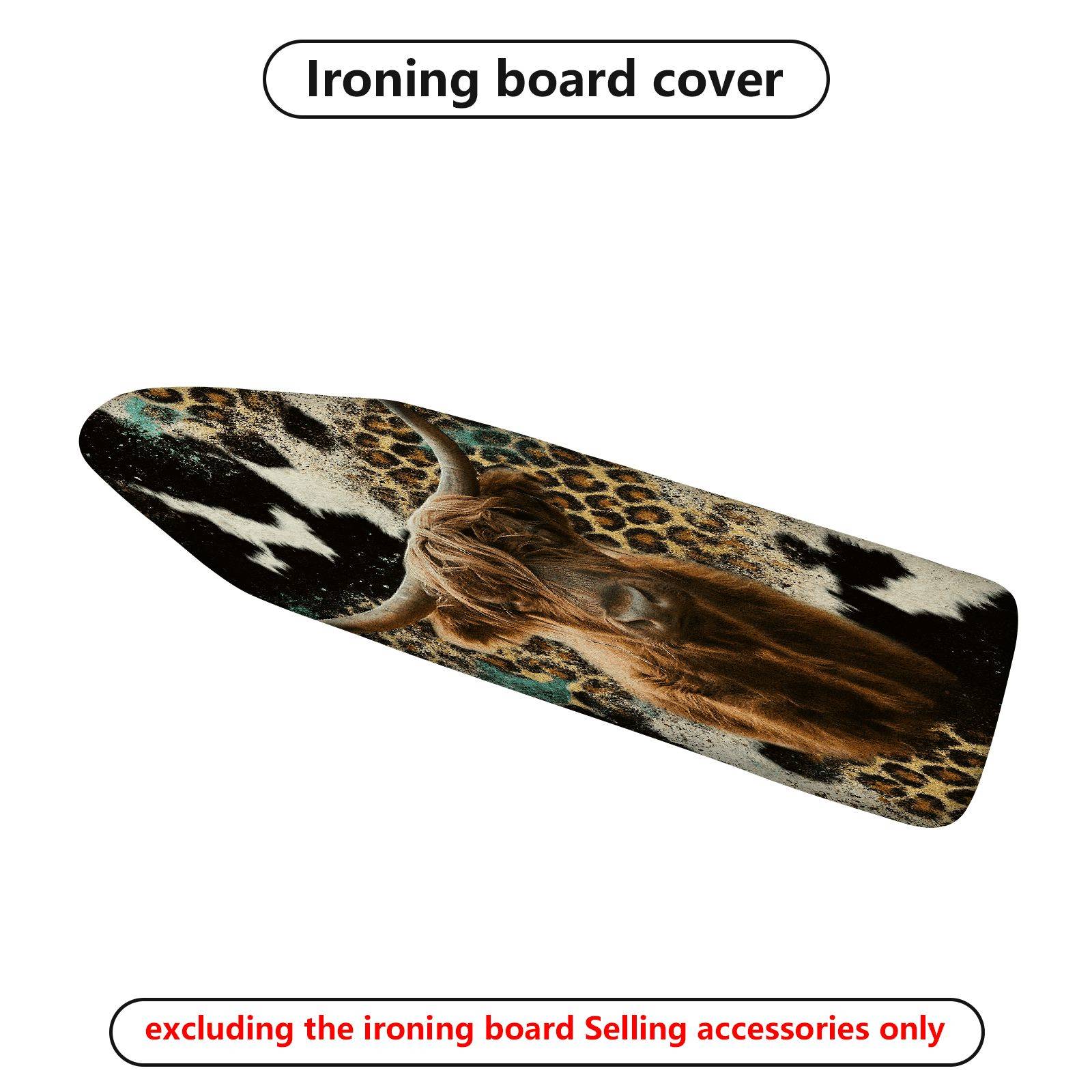 1-Piece Animal Print Safari Wild  Ironing Board Cover, Universal Size, Without Board