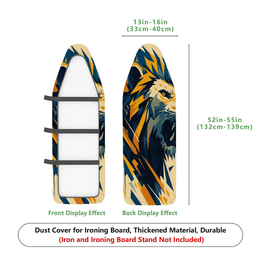 1-Piece Abstract Lion Pattern Graphic  Ironing Board Cover, Universal Size, Without Board