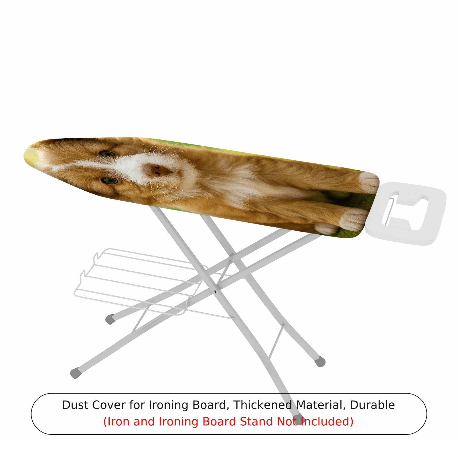 1-Piece Cute Puppy Dog Animal  Ironing Board Cover, Universal Size, Without Board