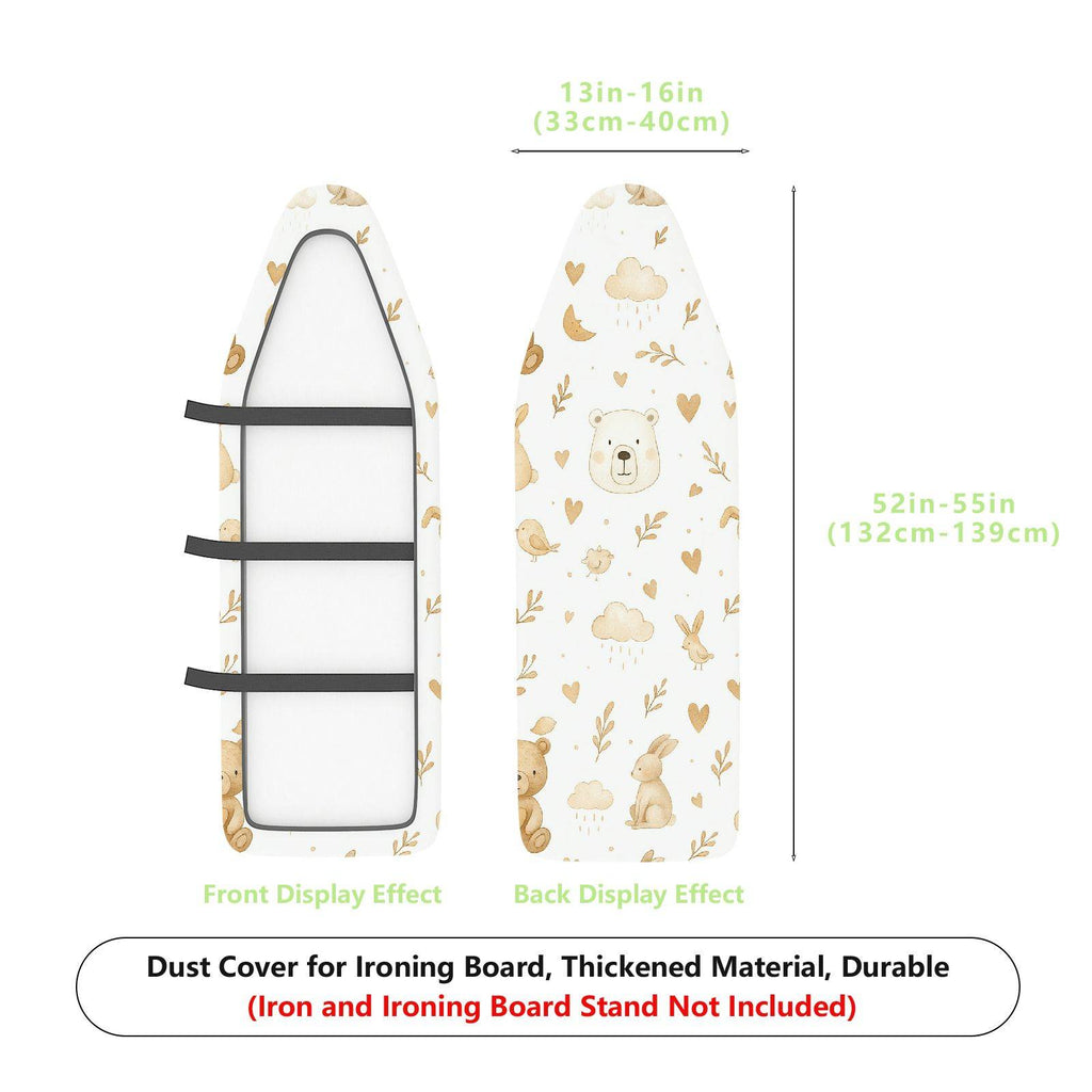 1-Piece Animal Cloud Heart  Ironing Board Cover, Universal Size, Without Board