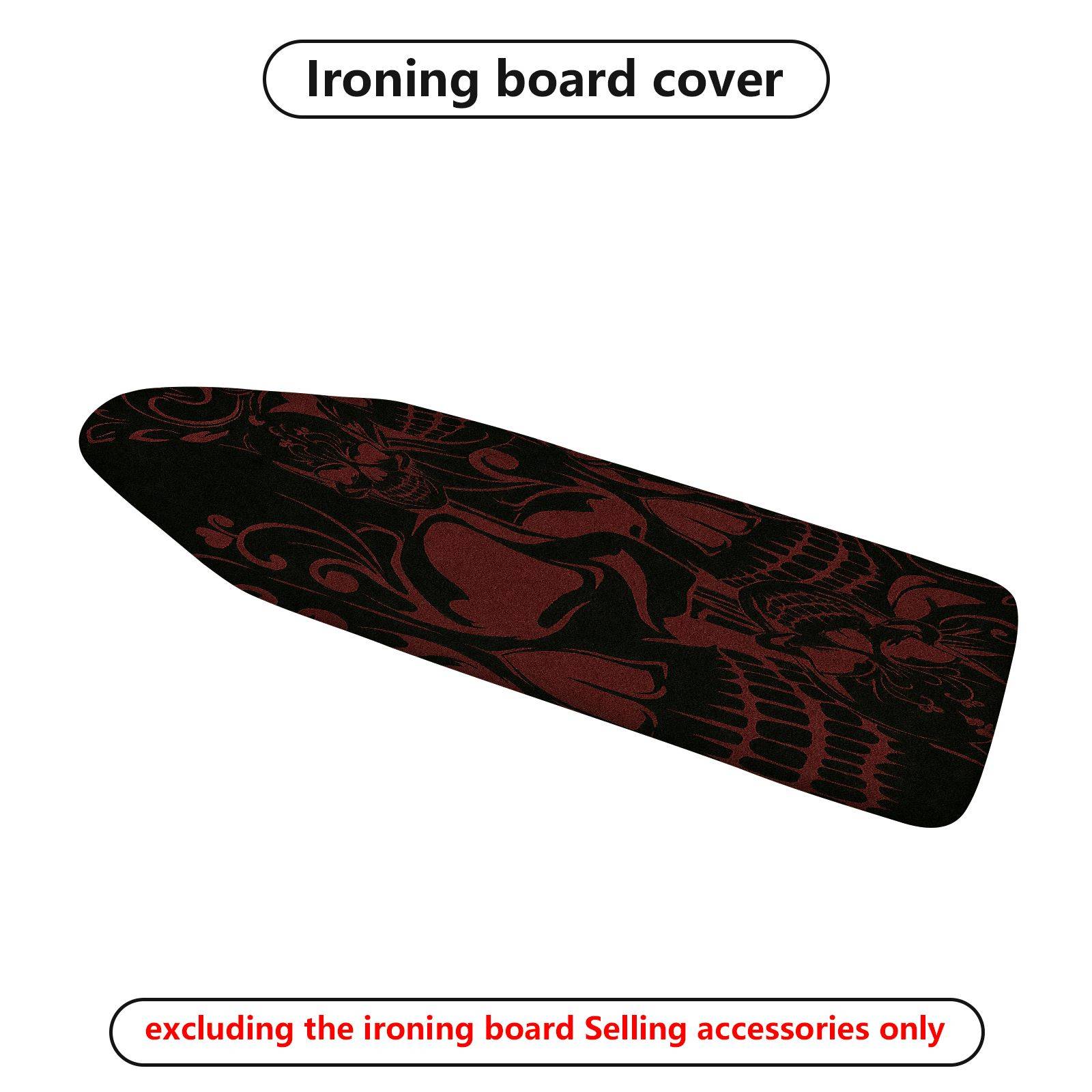 1-Piece Gothic Floral Abstract  Ironing Board Cover, Universal Size, Without Board