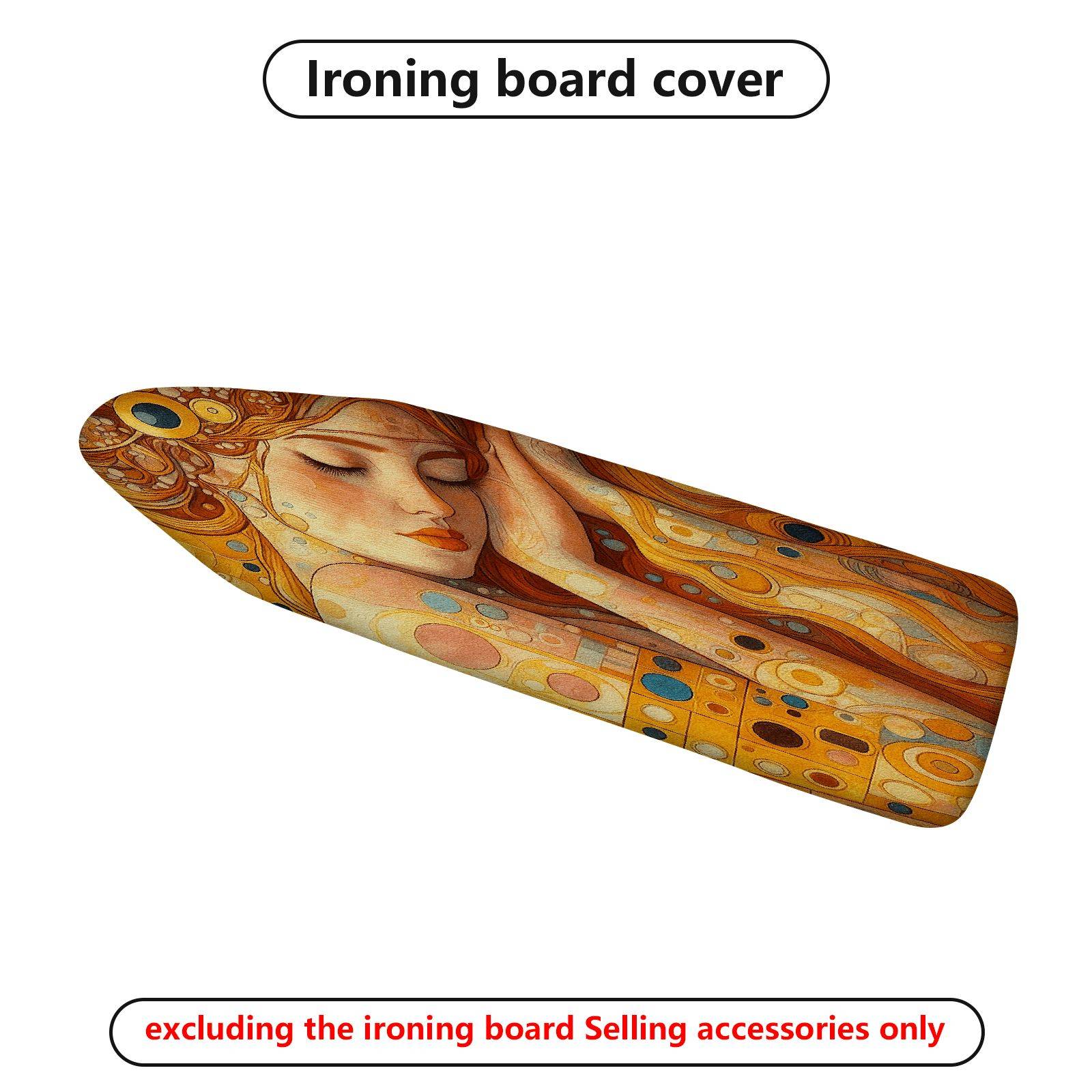 1-Piece Art Style Gustav Klimt Abstract  Ironing Board Cover, Universal Size, Without Board