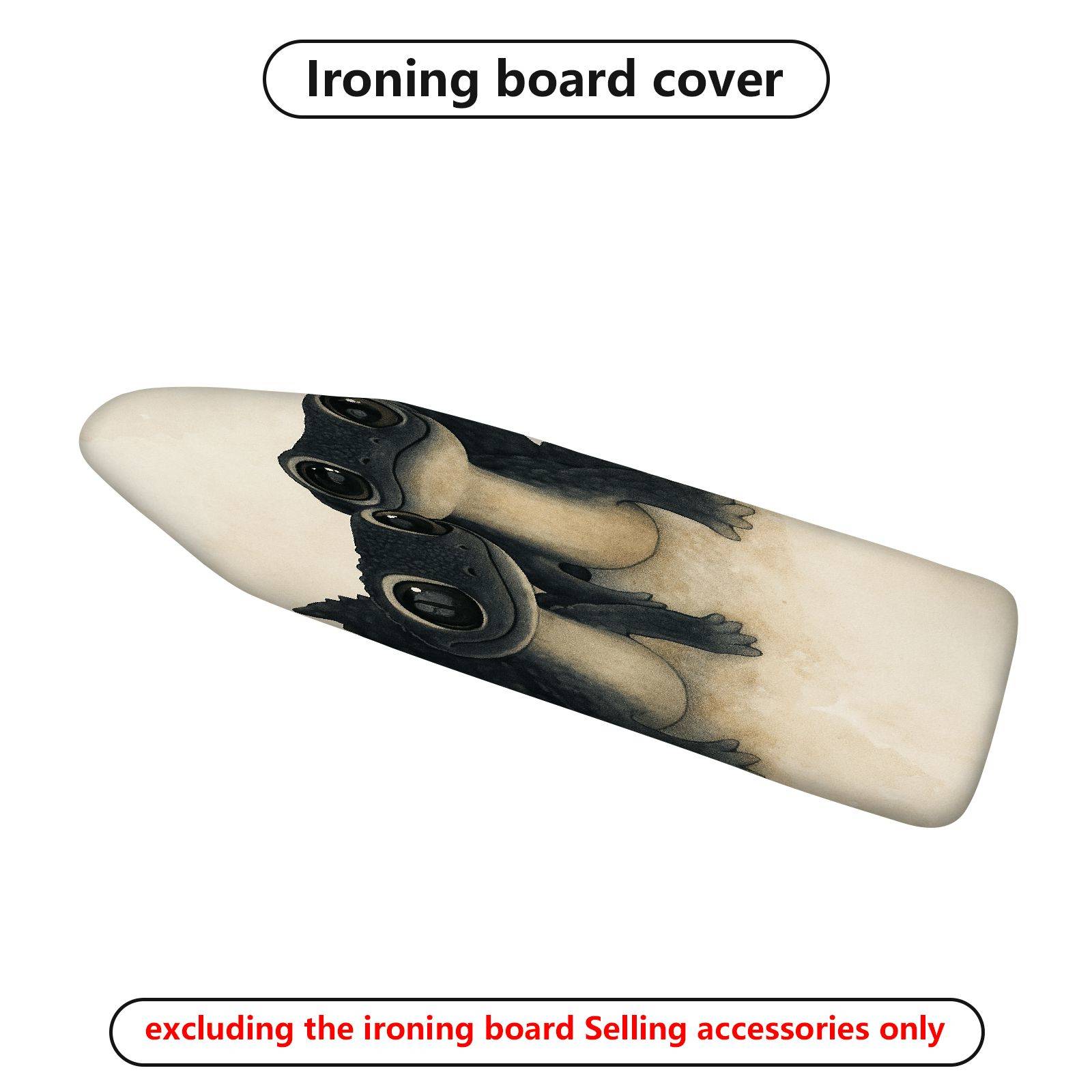 1-Piece Animal Art  Ironing Board Cover, Universal Size, Without Board