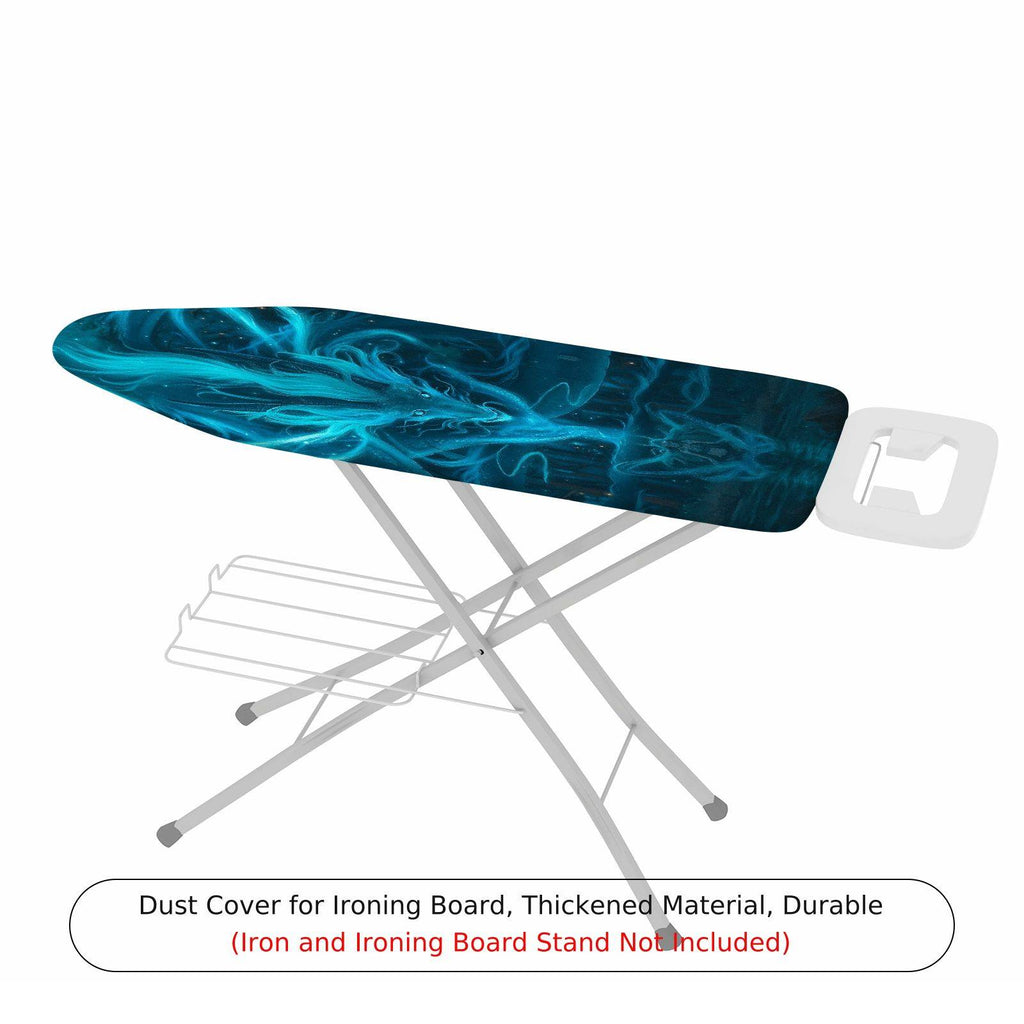 1-Piece Abstract Ocean Wave Fantasy  Ironing Board Cover, Universal Size, Without Board