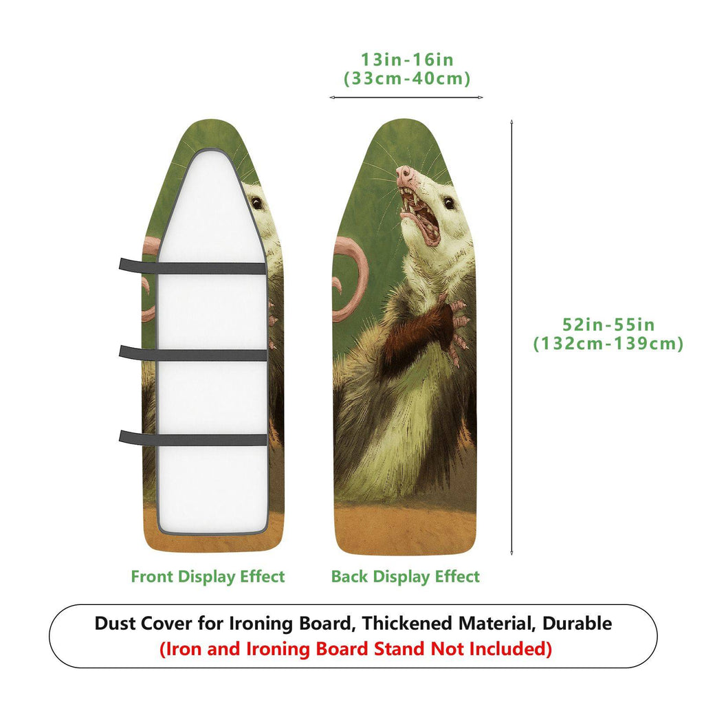 1-Piece Animal Art Nature Vintage  Ironing Board Cover, Universal Size, Without Board