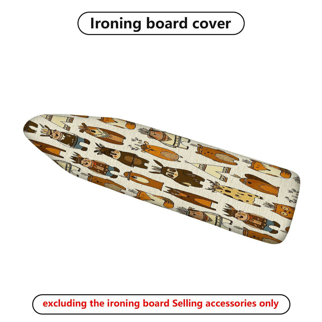 1-Piece Animals Pattern  Ironing Board Cover, Universal Size, Without Board