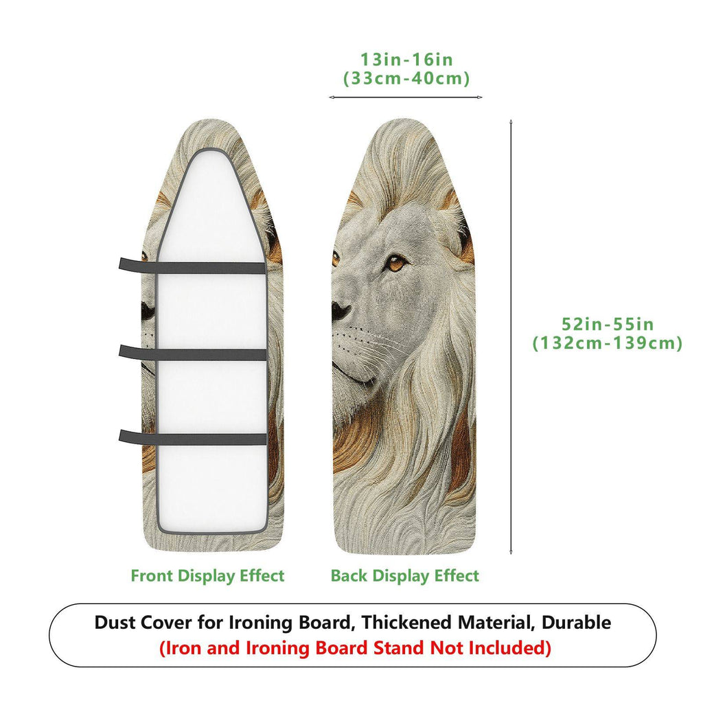 1-Piece Lion Wildlife Animal  Ironing Board Cover, Universal Size, Without Board