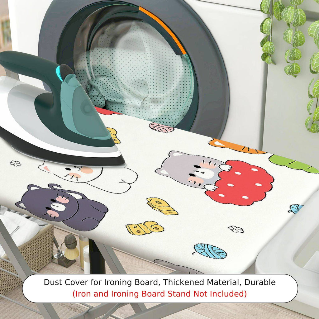 1-Piece Cat  Animal  Ironing Board Cover, Universal Size, Without Board