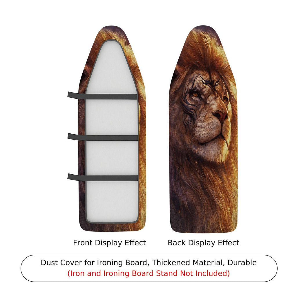 1-Piece Lion Animal King  Ironing Board Cover, Universal Size, Without Board