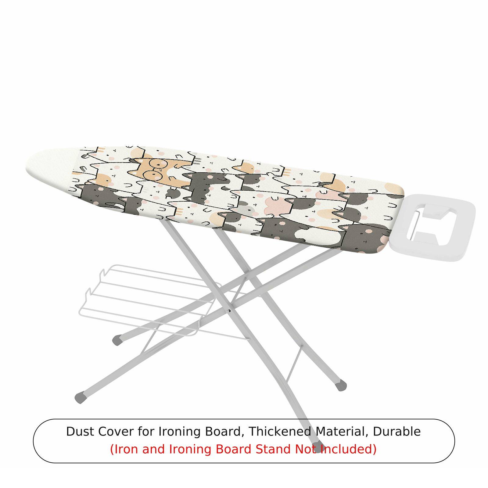 1-Piece Cute Cat  Animal  Ironing Board Cover, Universal Size, Without Board