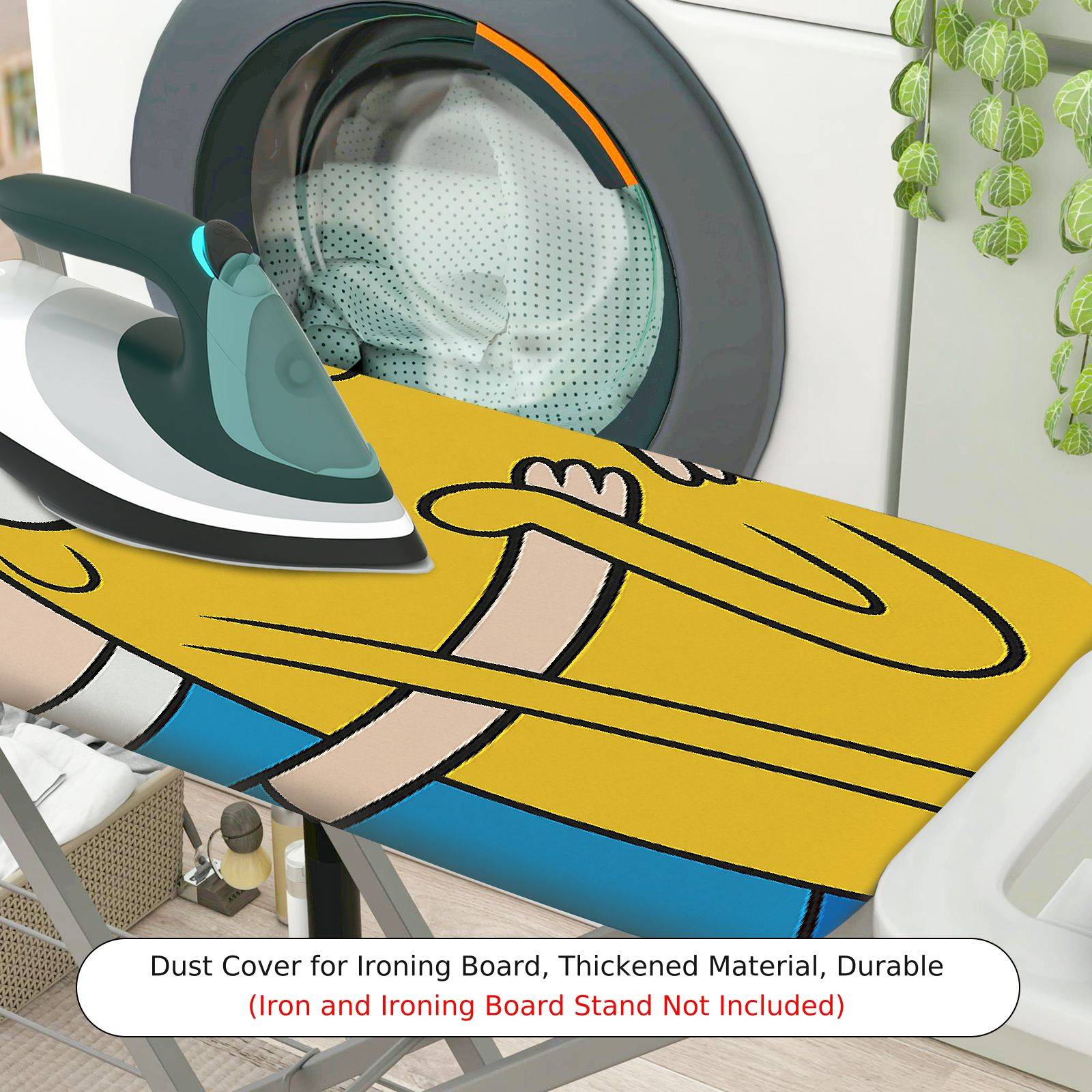 1-Piece Animation Adventure  Ironing Board Cover, Universal Size, Without Board