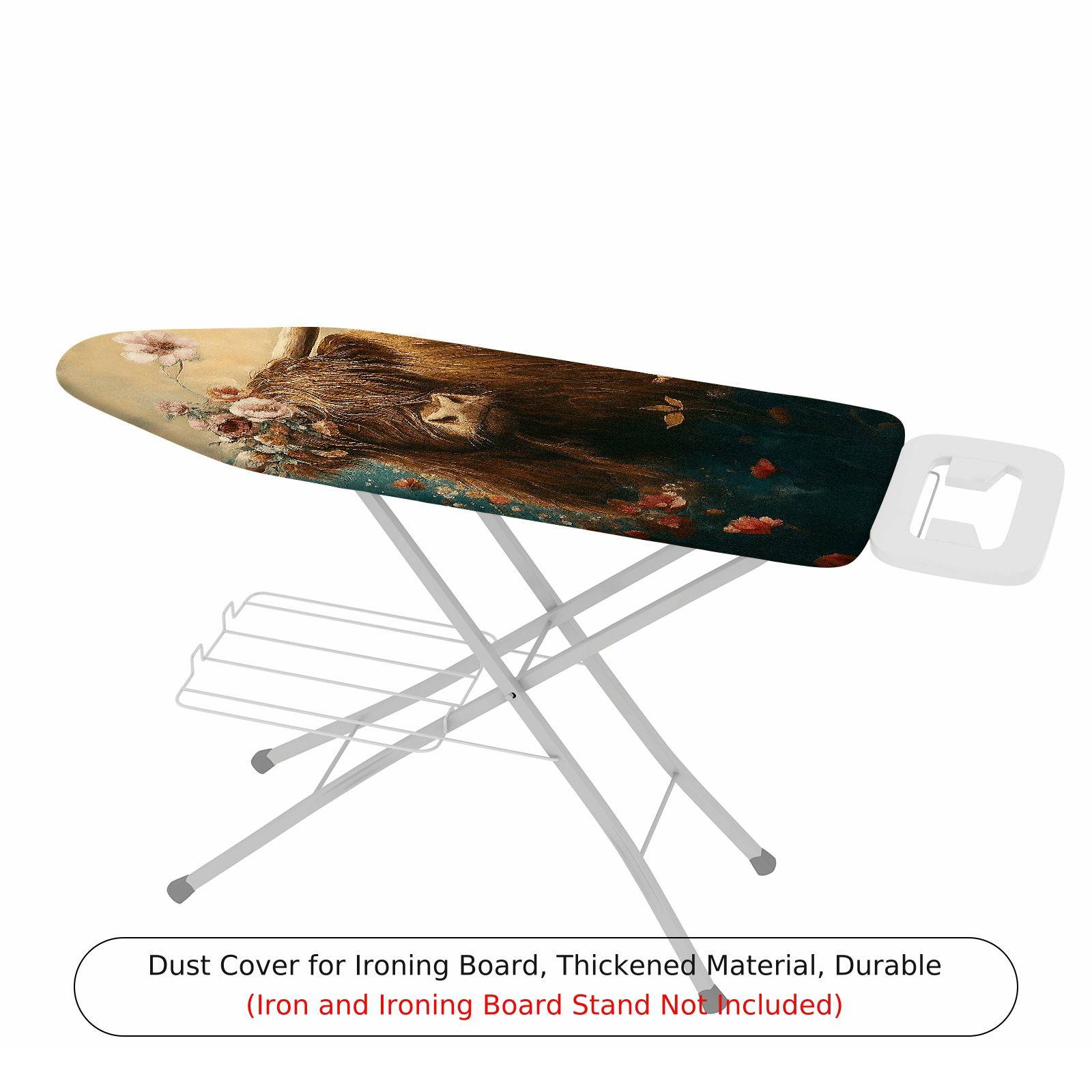 1-Piece Floral Animal Nature  Ironing Board Cover, Universal Size, Without Board