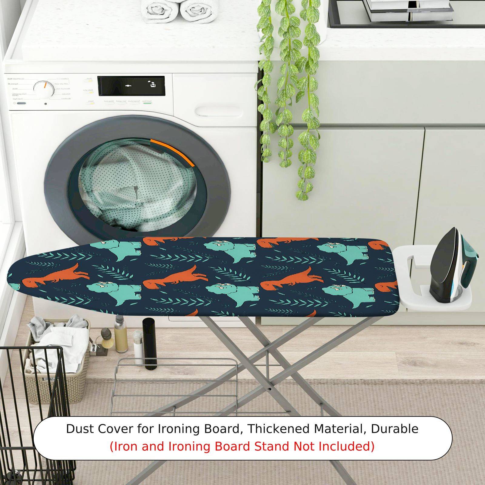 1-Piece Animal Leaf  Ironing Board Cover, Universal Size, Without Board