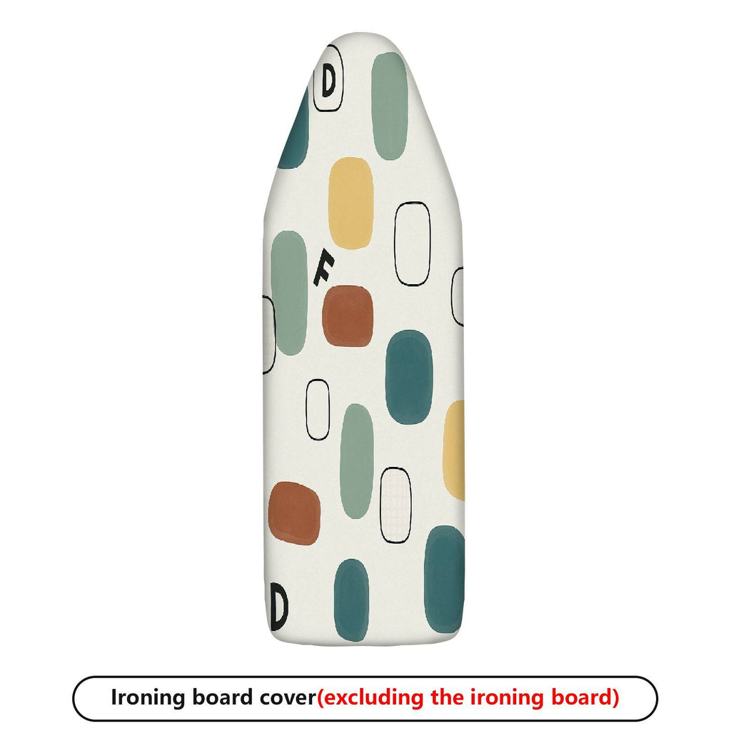 1-Piece Abstract Geometric Modern Style  Ironing Board Cover, Universal Size, Without Board