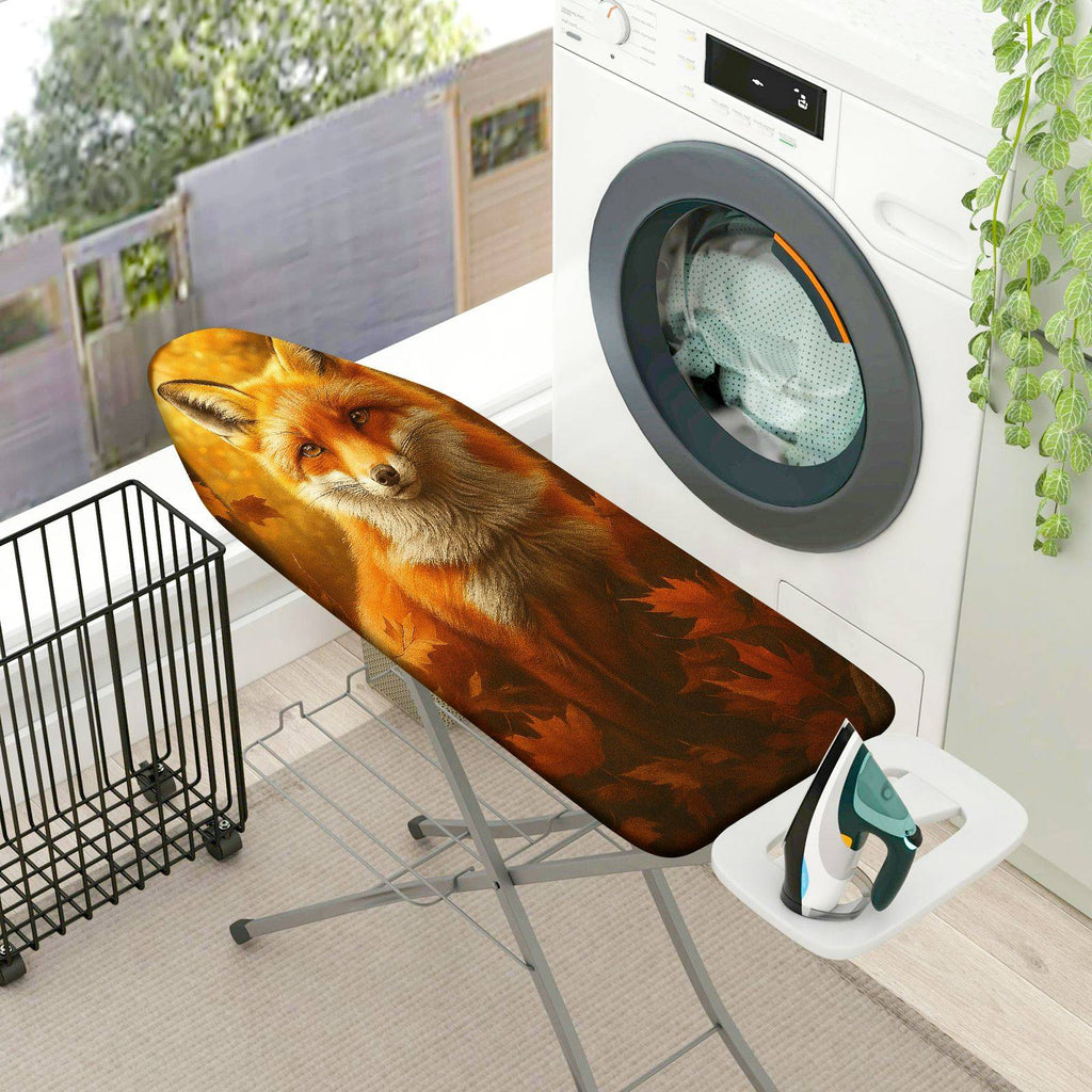 1-Piece Fox Animal Autumn  Ironing Board Cover, Universal Size, Without Board