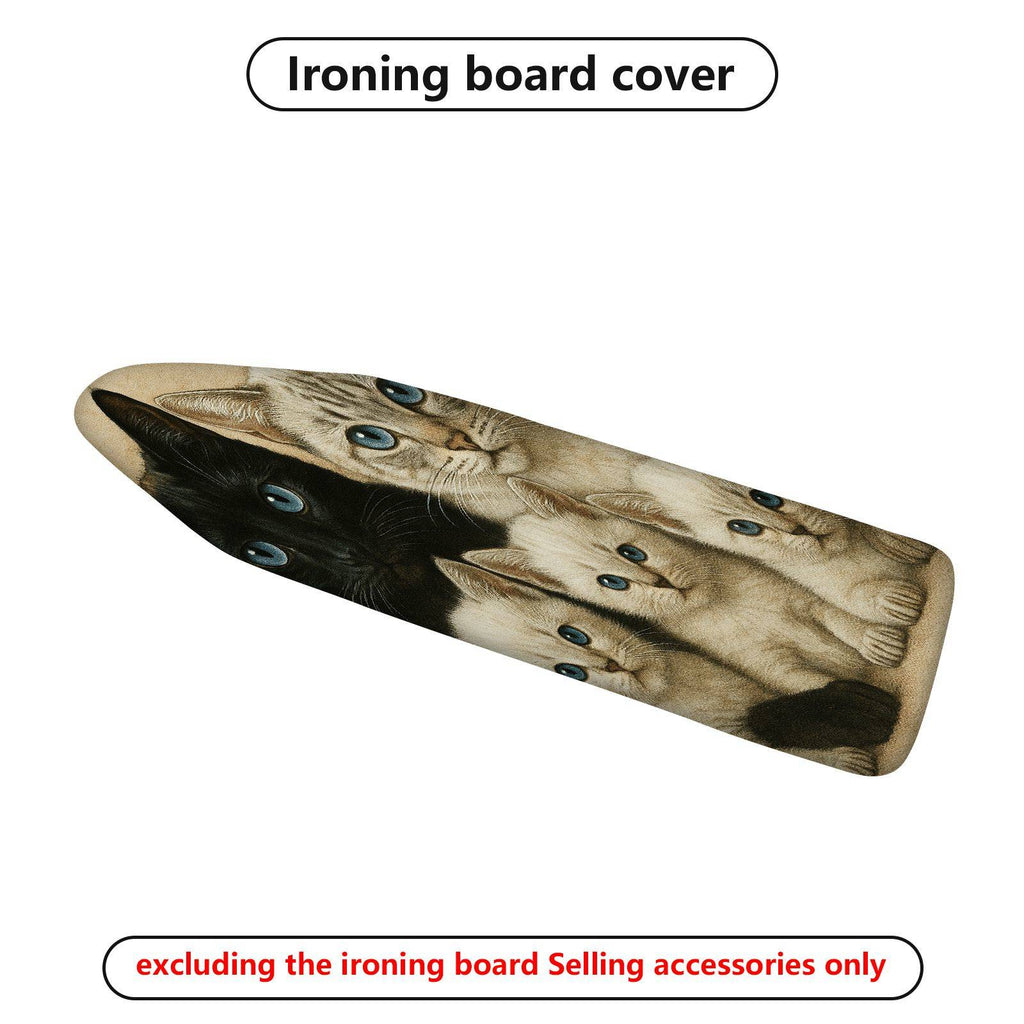 1-Piece Cat Kitten Animal  Ironing Board Cover, Universal Size, Without Board