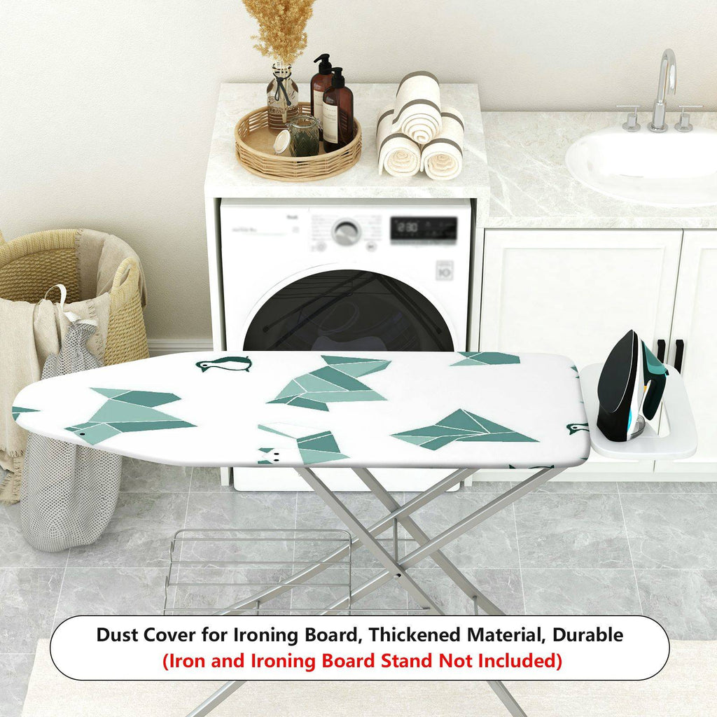 1-Piece Origami Animal Penguin Dog  Ironing Board Cover, Universal Size, Without Board