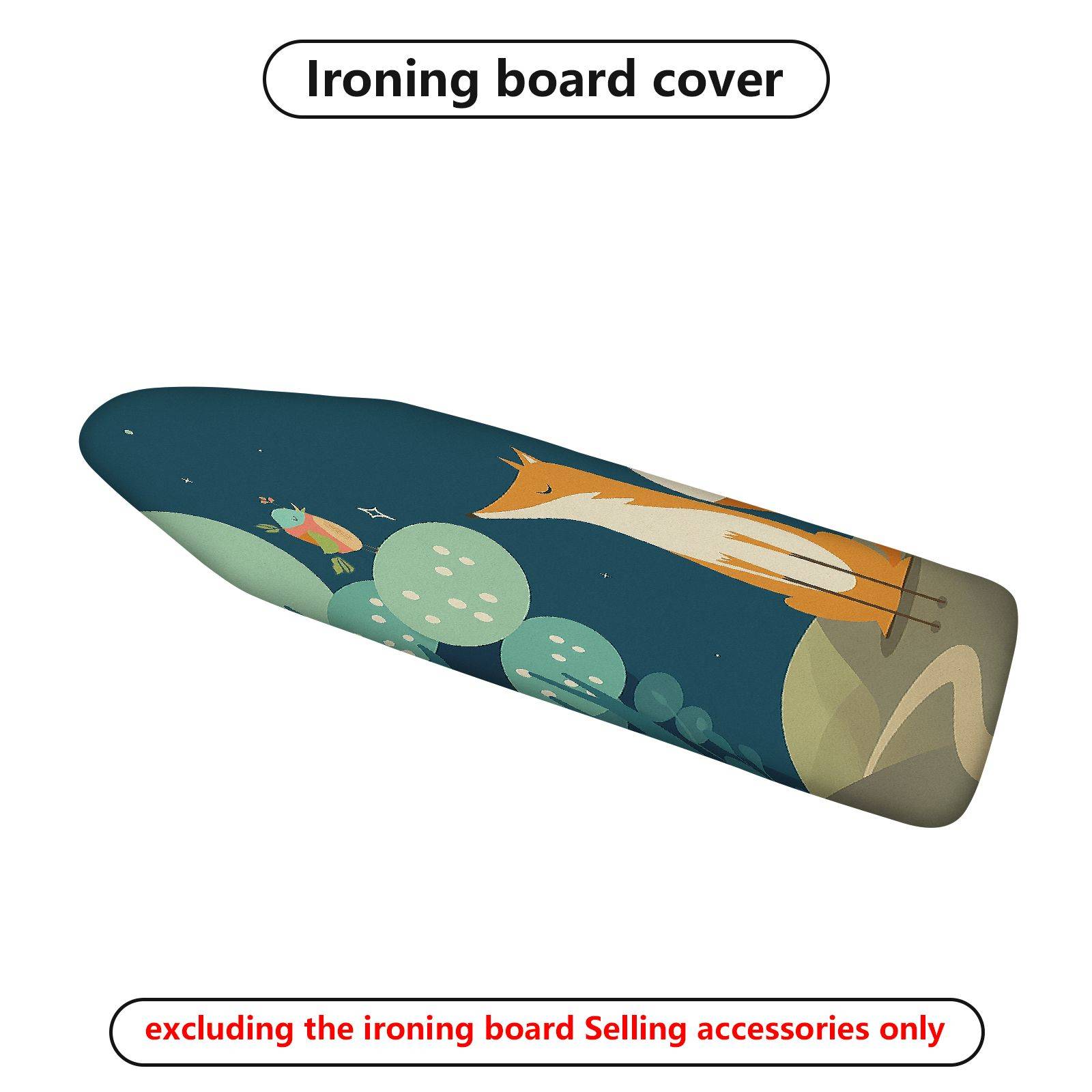 1-Piece Forest Animal  Ironing Board Cover, Universal Size, Without Board
