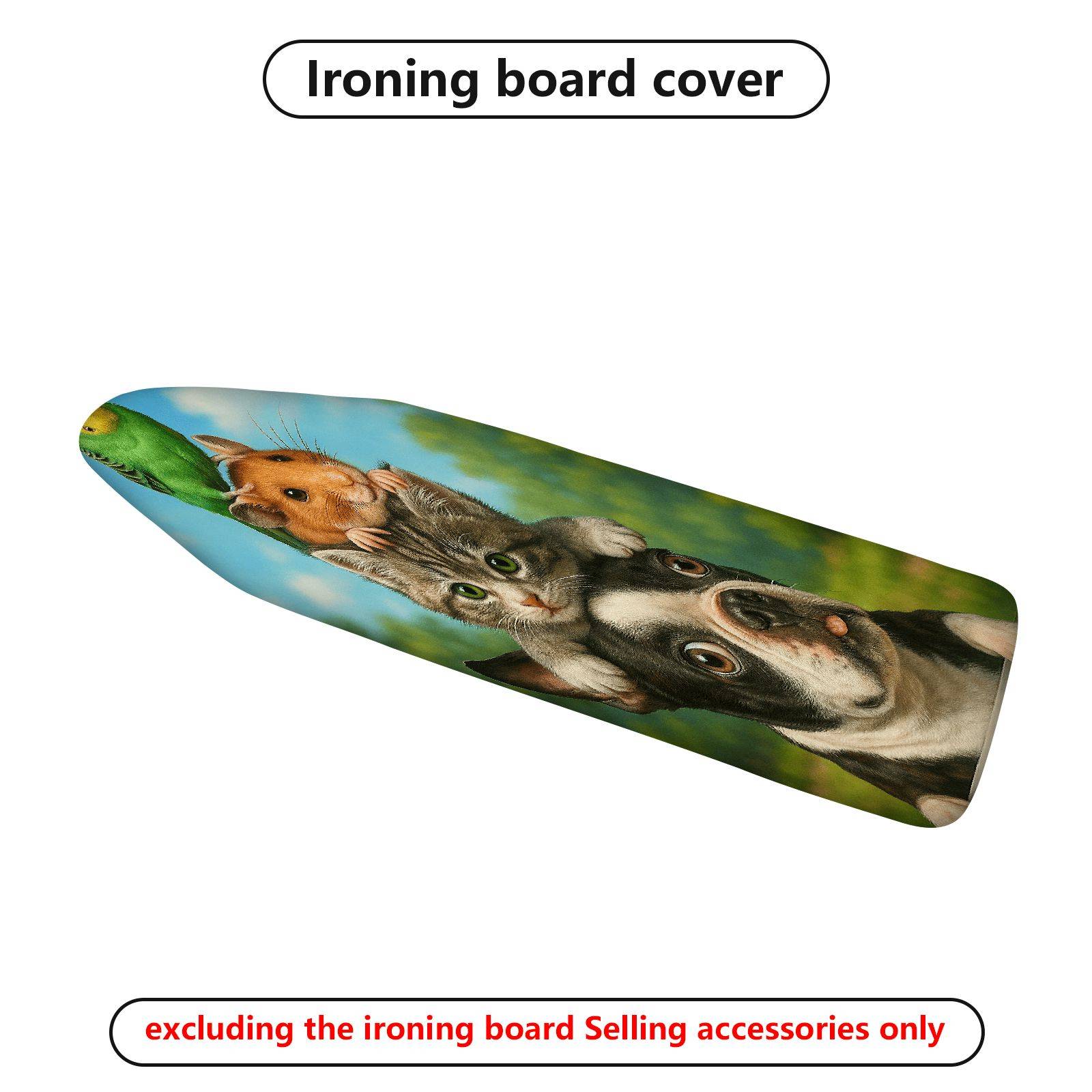 1-Piece Animal Pet Cat Dog  Ironing Board Cover, Universal Size, Without Board