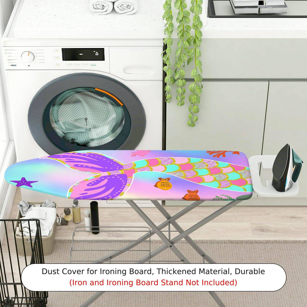 1-Piece Ocean Fantasy Colorful  Ironing Board Cover, Universal Size, Without Board