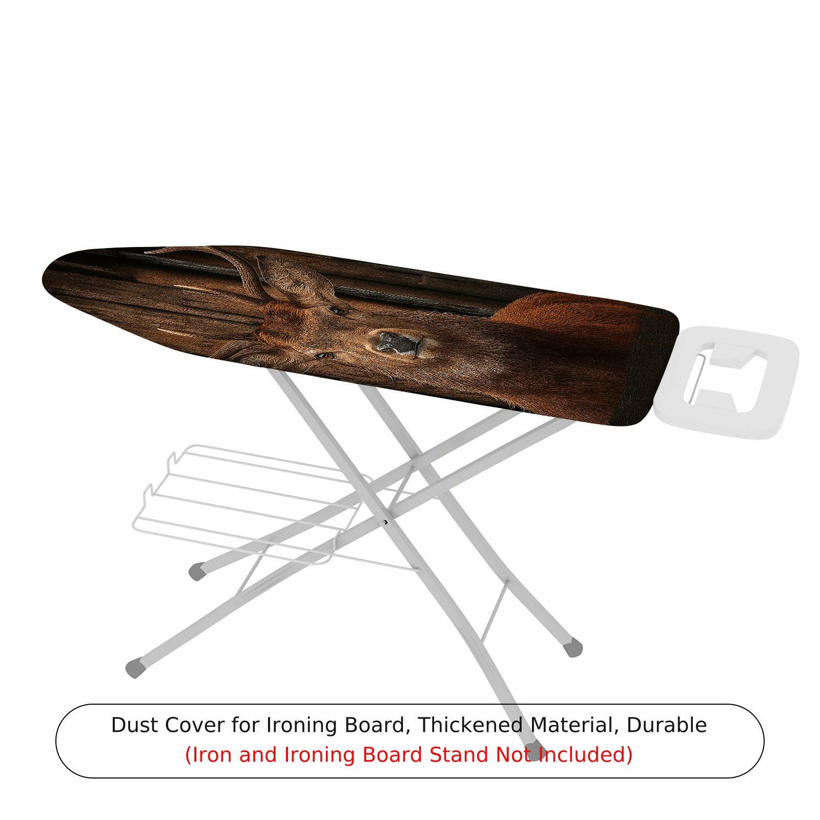 1-Piece Rustic Animal Deer  Ironing Board Cover, Universal Size, Without Board