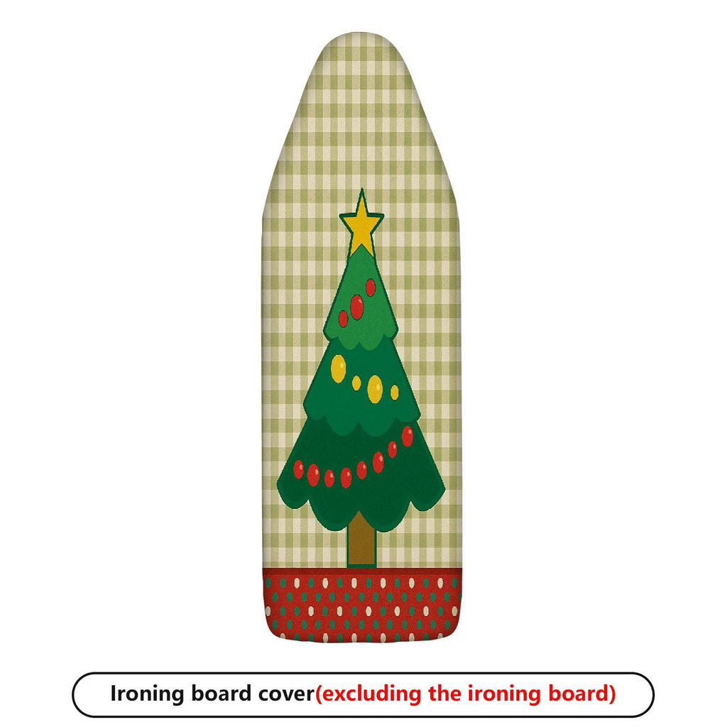 1-Piece Christmas Tree Star Pattern  Ironing Board Cover, Universal Size, Without Board