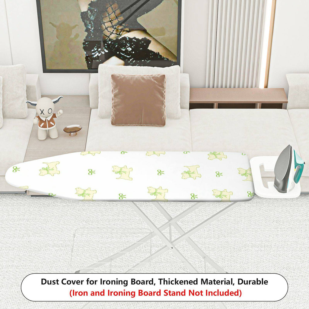 1-Piece Dog Bowknot Pattern Animal Theme  Ironing Board Cover, Universal Size, Without Board