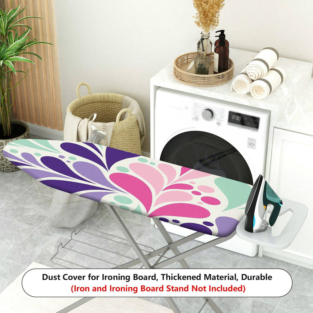 1-Piece Abstract Colorful Pattern Decorative  Ironing Board Cover, Universal Size, Without Board