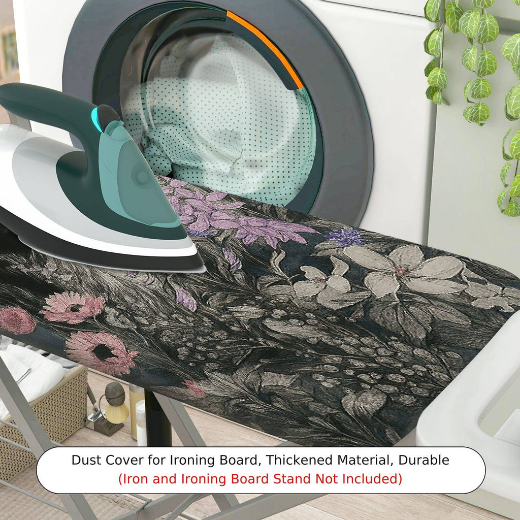 1-Piece Floral Animal Nature  Ironing Board Cover, Universal Size, Without Board