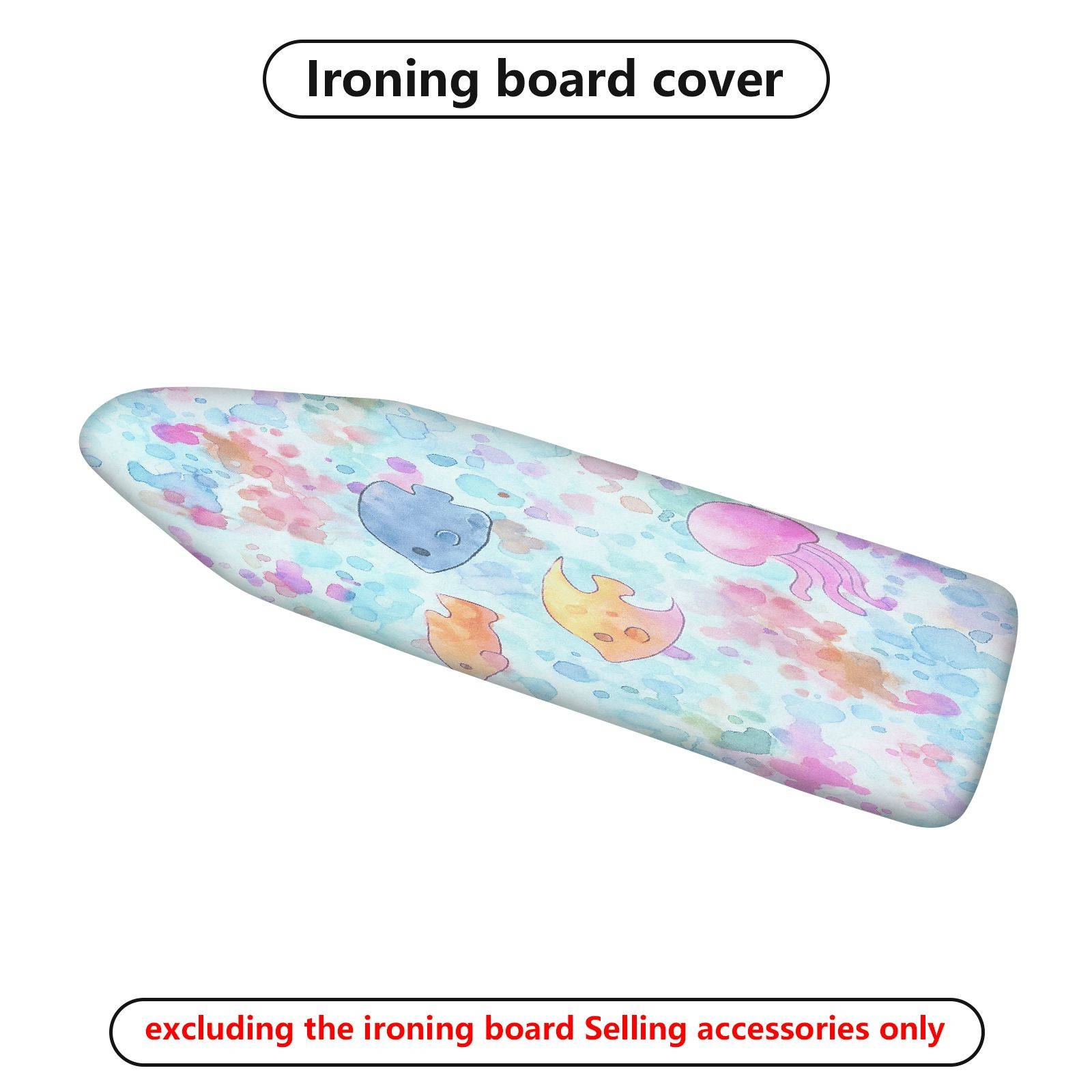 1-Piece Ocean Sea Animal  Ironing Board Cover, Universal Size, Without Board