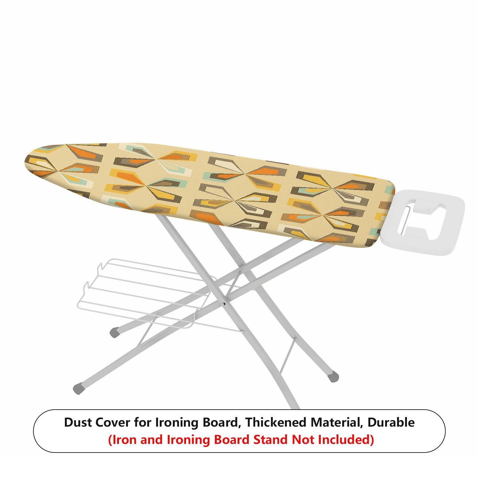 1-Piece Geometric Retro Colorful  Ironing Board Cover, Universal Size, Without Board