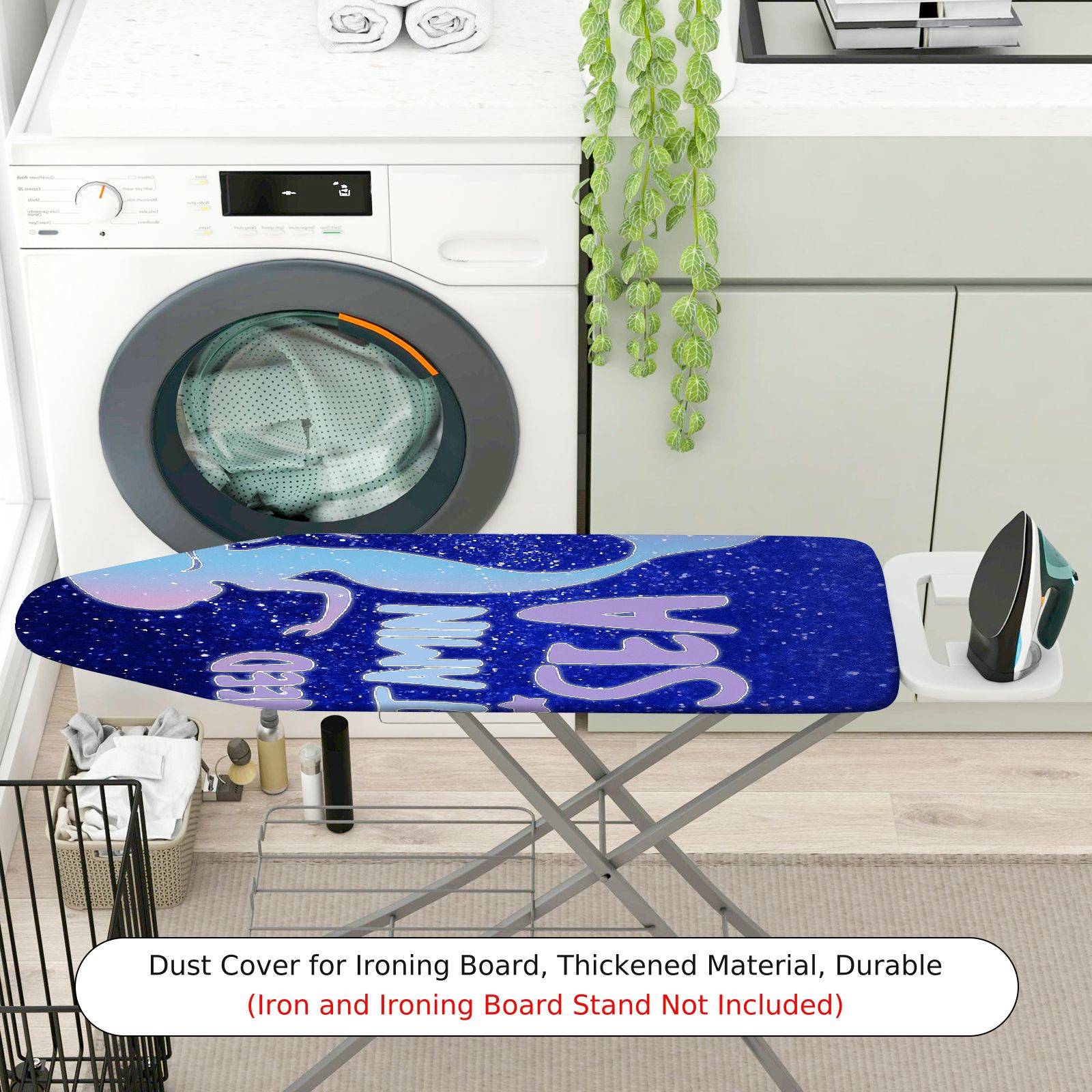 1-Piece Ocean Fantasy  Ironing Board Cover, Universal Size, Without Board
