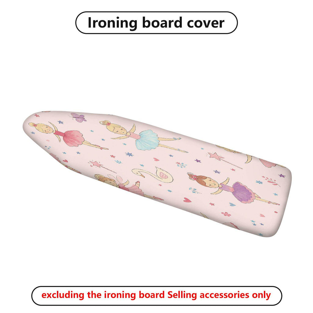 1-Piece Ballet Ballerina Pink  Ironing Board Cover, Universal Size, Without Board