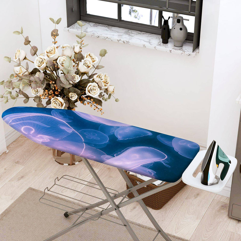 1-Piece Jellyfish Ocean Marine  Ironing Board Cover, Universal Size, Without Board