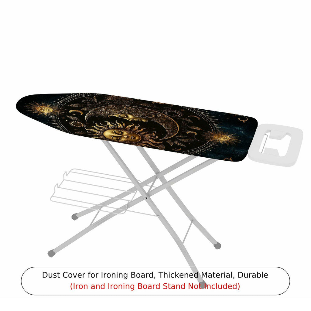 1-Piece Sun Moon Astral Zodiac  Ironing Board Cover, Universal Size, Without Board