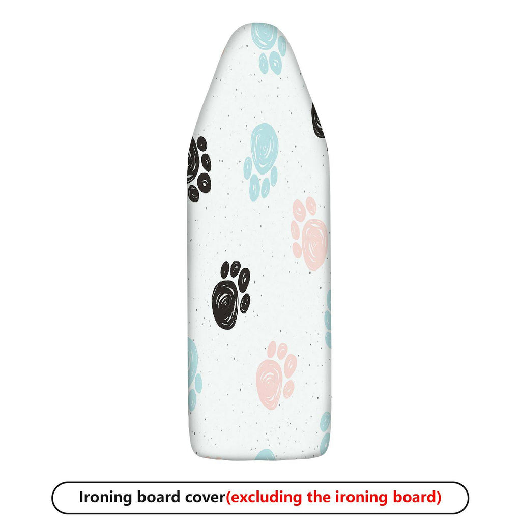 1-Piece Paw print Pattern Animal Design Cute Theme  Ironing Board Cover, Universal Size, Without Board