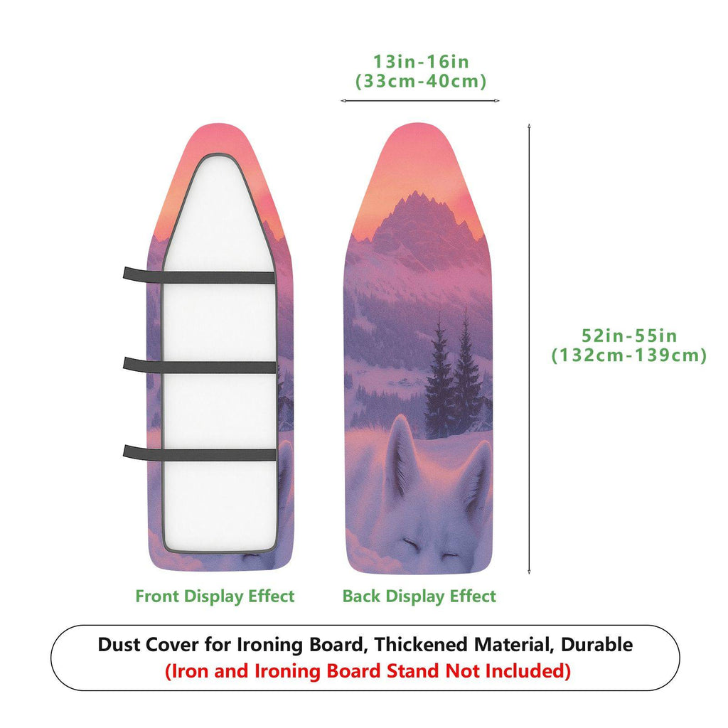 1-Piece Sunset Forest Animal  Ironing Board Cover, Universal Size, Without Board