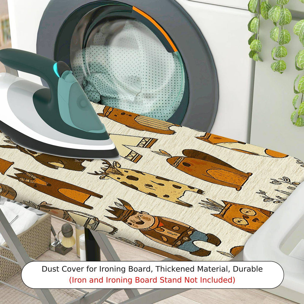1-Piece Animals Pattern  Ironing Board Cover, Universal Size, Without Board