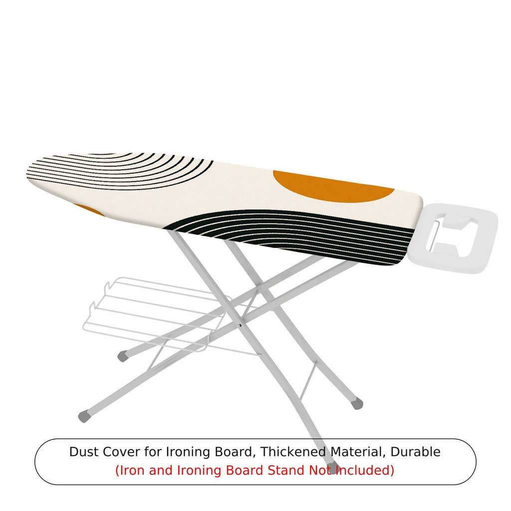 1-Piece Modern Abstract Geometric  Ironing Board Cover, Universal Size, Without Board
