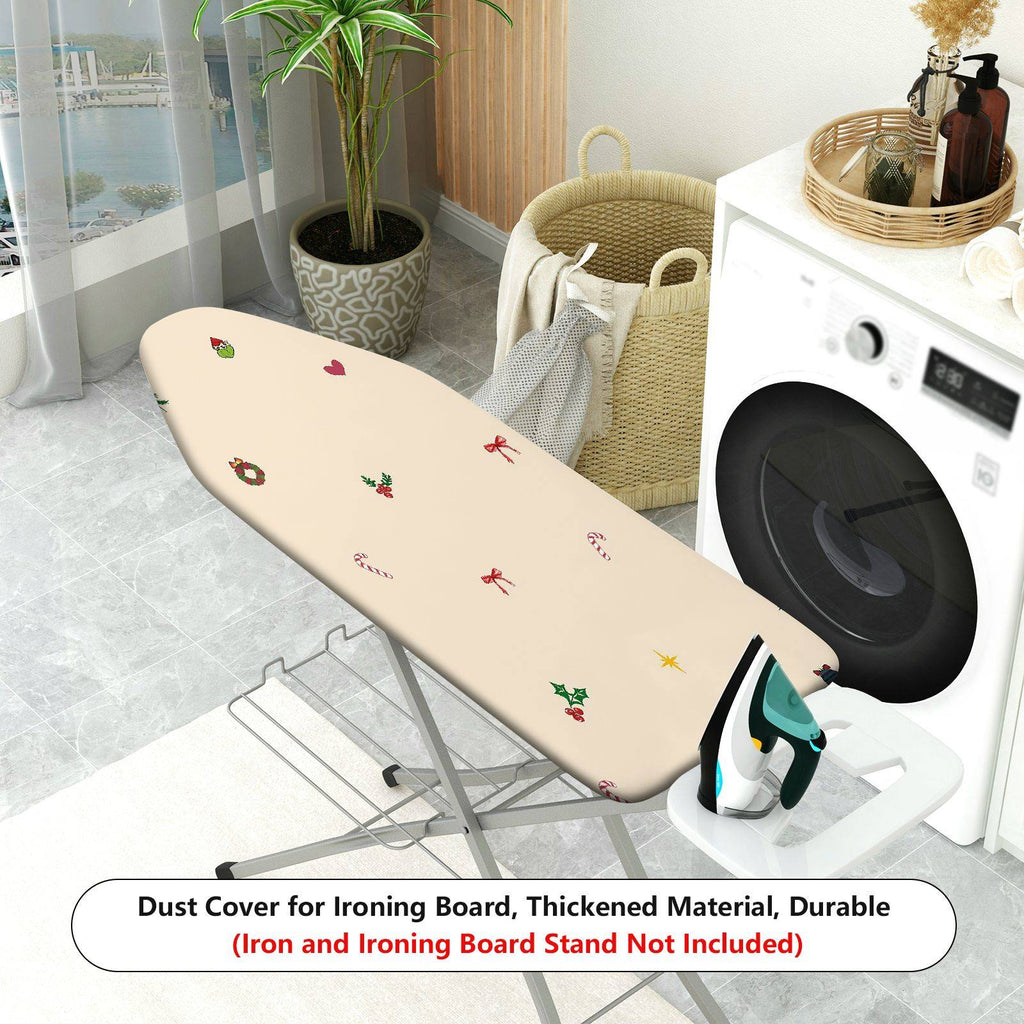 1-Piece Christmas Holiday Celebration  Ironing Board Cover, Universal Size, Without Board